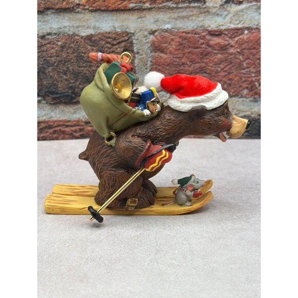 Hallmark Keepsake Ornament Downhill Delivery Nick & Christopher Collectors  2004 - Picture 4 of 8